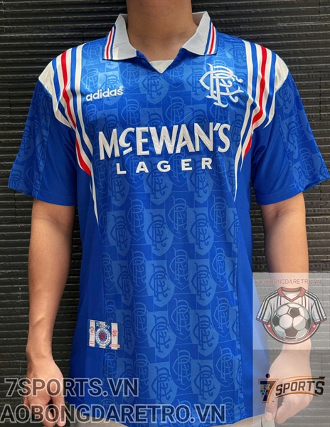 kiotviet_e84df3b479d1a54d2f6ec8784cb06dd0 Rangers Retro Jersey 1996/1997 Home Shirt