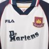 West Ham Retro Jersey United 1999/2001 Away Shirt West Ham Retro Jersey United 1999/2001 Away Shirt