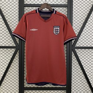 England Retro Soccer Jersey 2002 - Away Shirt