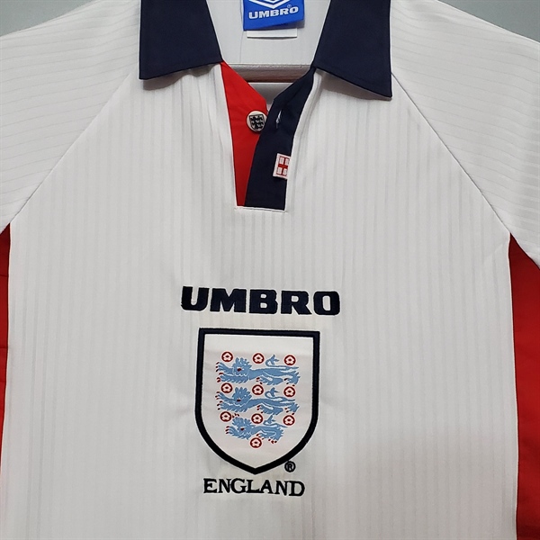 kiotviet_4007f9e33cf61dcb6592b62ea4111f6d England Retro Soccer Jersey 1998 - Home Shirt Name Number Set #7 BECKHAM