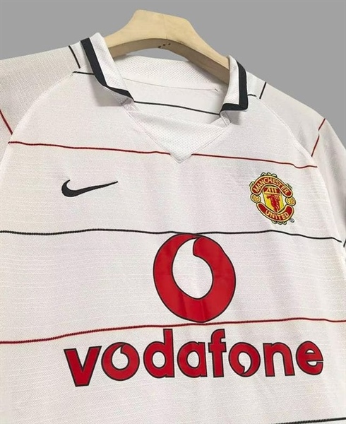 kiotviet_42303b87debf891b0f6215e7c1e950b5 Manchester United Retro Jersey 2003 Long Sleeve - Away Third