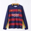 Barcelona Retro Soccer Jersey 2015 Long Sleeve - Home Shirt Barcelona Retro Soccer Jersey 2015 Long Sleeve - Home Shirt