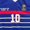 France Retro Soccer Jersey 1998 - Home Shirt Name Number Set #10 ZIDANE France Retro Soccer Jersey 1998 - Home Shirt Name Number Set #10 ZIDANE