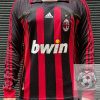 AC Milan Retro Soccer Jersey 2006 Long Sleeve - Home Shirt Name Number Set #7 SHEVCHENKO AC Milan Retro Soccer Jersey 2006 Long Sleeve - Home Shirt Name Number Set #7 SHEVCHENKO