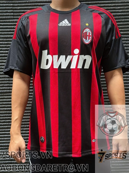 kiotviet_8e0a87dc7d1644cf0b907d99682031d7 AC Milan Retro Soccer Jersey 2008 - Home Shirt