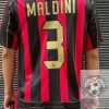 AC Milan Retro Soccer Jersey 2006 - Home Shirt Name Number Set #3 MALDINI AC Milan Retro Soccer Jersey 2006 - Home Shirt Name Number Set #3 MALDINI