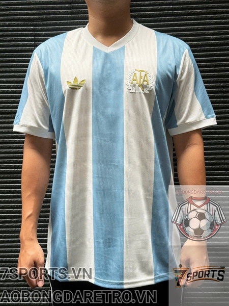 kiotviet_a9585ff83d16e3b7706ae09fe8d11062 Argentina Retro Soccer Jersey 2025 - 50th Aniversary Shirt