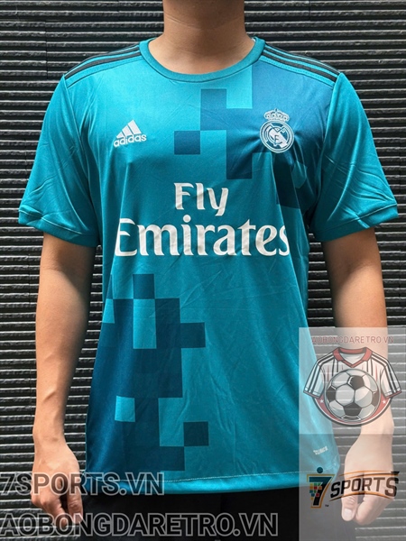 kiotviet_d0889c37a1874232f43fa0a25d0dfbc8 Real Madrid Retro Soccer Jersey 2017 - Away Shirt