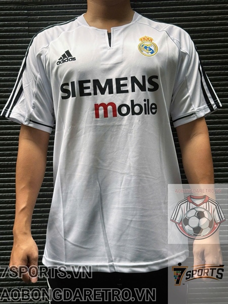 kiotviet_dbcabce01820870dc8f2156460313425 Real Madrid Retro Soccer Jersey 2003 - Home Shirt