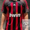 AC Milan Retro Soccer Jersey 2006 - Home Shirt Name Number Set #22 KAKA AC Milan Retro Soccer Jersey 2006 - Home Shirt Name Number Set #22 KAKA