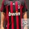 AC Milan Retro Soccer Jersey 2006 - Home Shirt Name Number Set #3 MALDINI AC Milan Retro Soccer Jersey 2006 - Home Shirt Name Number Set #3 MALDINI