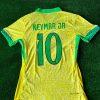 Neymar Jr. Number #10 Brazil Football Jersey