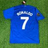 Cristiano Ronaldo Number #7 Manchester United 2008 Fifa World Cup Champions League Patch Retro Short Jersey Trikot