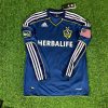 David Beckham Number #23 - LA Galaxy 2011/12 MLS Long Sleeve Retro Kit Jersey Maillot Trikot Soccer Shirt David Beckham Number #23 - LA Galaxy 2011/12 MLS Long Sleeve Retro Kit Jersey Maillot Trikot Soccer Shirt