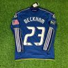 David Beckham Number #23 - LA Galaxy 2011/12 MLS Long Sleeve Retro Kit Jersey Maillot Trikot Soccer Shirt David Beckham Number #23 - LA Galaxy 2011/12 MLS Long Sleeve Retro Kit Jersey Maillot Trikot Soccer Shirt