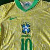 Neymar Jr. Number #10 Brazil Football Jersey Neymar Jr. Number #10 Brazil Football Jersey