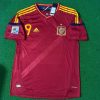 Fernando Torres Number #9 Spain 2010 World Cup South Africa Champion Retro Jersey