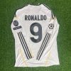 Cristiano Ronaldo CR7 Real Madrid 2009 Debut First Year Number 9 Jersey Soccer Shirt Cristiano Ronaldo CR7 Real Madrid 2009 Debut First Year Number 9 Jersey Soccer Shirt