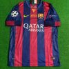 Lionel Messi Number #10 Barcelona 2015 Final Berlin Champions League Jersey Trikot