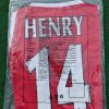 Thierry Henry Number #14 - Arsenal o2 2002/03 Home Retro Kit Jersey Trikot Maillot Soccer Thierry Henry Number #14 - Arsenal o2 2002/03 Home Retro Kit Jersey Trikot Maillot Soccer