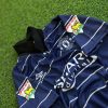 David Beckham Number #7 Manchester United 1999-2000 Night Blue Retro Jersey