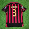 Paolo Maldini AC Milan 2006 2007 Retro Kids Soccer Jersey Kinder Trikot Soccer Shirt