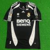 Sergio Ramos Number #4 Real Madrid 2007-2008 Black Long Sleeve Jersey Soccer Shirt Sergio Ramos Number #4 Real Madrid 2007-2008 Black Long Sleeve Jersey Soccer Shirt