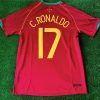 Cristiano Ronaldo Number #17 Portugal 2006 World Cup Retro Short-Sleeve Football Jersey Cristiano Ronaldo Number #17 Portugal 2006 World Cup Retro Short-Sleeve Football Jersey