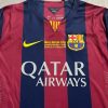 Lionel Messi Number #10 Barcelona 2015 Final Berlin Champions League Jersey Trikot
