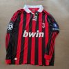 Ronaldinho Number #80 AC Milan 2010-2011 Season Retro Jersey Maillot Trikot Maglia Ronaldinho Number #80 AC Milan 2010-2011 Season Retro Jersey Maillot Trikot Maglia