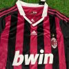 Ronaldinho Gaúcho Number #80 - AC Milan 2009 2010 Red Black Kit Jersey Trikot Maillot Ronaldinho Gaúcho Number #80 - AC Milan 2009 2010 Red Black Kit Jersey Trikot Maillot