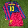 Ronaldinho Gaucho Number #10 – Barcelona 2006 Retro Long Sleeve Football Jersey Ronaldinho Gaucho Number #10 – Barcelona 2006 Retro Long Sleeve Football Jersey