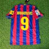Zlatan Ibrahimović Number #9 - Barcelona Home 2009/2010 Retro Kit Jersey Maillot Trikot Soccer Shirt