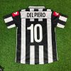 Alessandro Del Piero Number #10 Juventus 2001 2002 Season Retro Jersey Alessandro Del Piero Number #10 Juventus 2001 2002 Season Retro Jersey