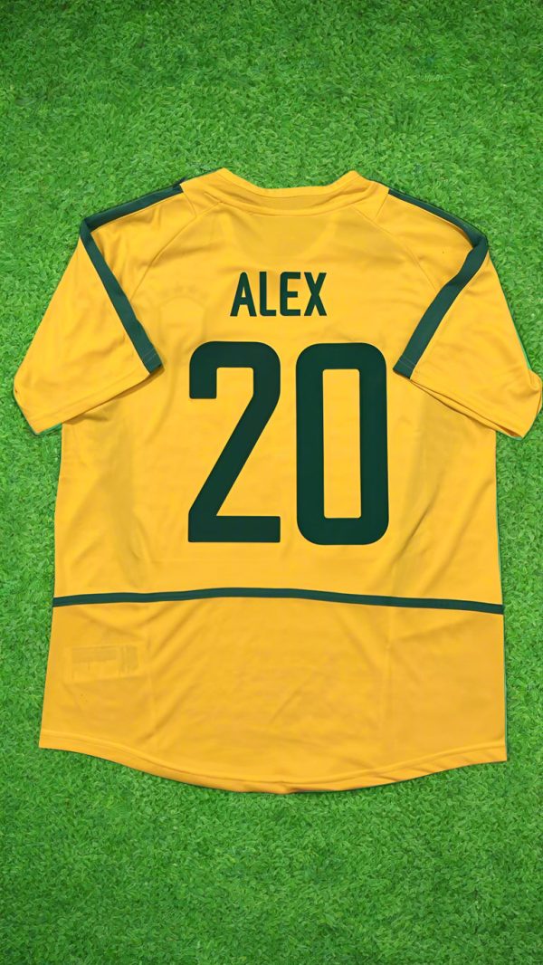 Alex de Souza Number #20 Fenerbahce Legend Brazil Retro Football Jersey Formasi Trikot