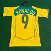 Ronaldo Nazario Number #9 Brazil 2004-2006 Retro Jersey Trikot