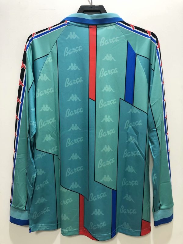 Barcelona 1996 1997 Retro Long Sleeve Jersey Soccer Shirt