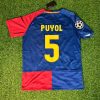 Carles Puyol Number #5 – Barcelona 2009 UEFA Champions League Final Retro Kit Jersey – | Trikot | Maillot Soccer Shirt Carles Puyol Number #5 – Barcelona 2009 UEFA Champions League Final Retro Kit Jersey – | Trikot | Maillot Soccer Shirt