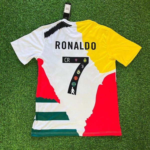 Cristiano Ronaldo Number #7 GOAT Combo All Teams Special Jersey Trikot Maillot Soccer Shirt