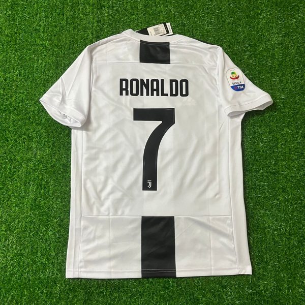 Cristiano Ronaldo Number #7 Juventus 2018 2019 Retro Jersey Trikot