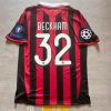 David Beckham Number #32 - AC Milan 2009-2010 Kit Jersey Trikot Maillot Soccer Shirt David Beckham Number #32 - AC Milan 2009-2010 Kit Jersey Trikot Maillot Soccer Shirt
