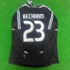 David Beckham Number #23 Real Madrid 2006-2007 Black Jersey Soccer Shirt