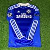 Didier Drogba Number #11 Chelsea Champhions League 2012 Munich Final Retro Long Sleeve Jersey Didier Drogba Number #11 Chelsea Champhions League 2012 Munich Final Retro Long Sleeve Jersey
