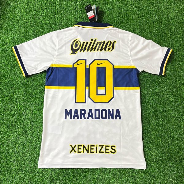 Diego Armando Maradona Number #10 - Boca Juniors 1996-1997 Kit Jersey Trikot Maillot