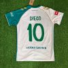 Diego Ribas da Cunha Number #10 Werder Bremen Anniversary Trikot Jersey Maillot Soccer Shirt
