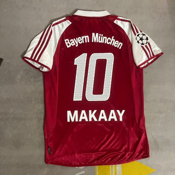 Roy Makaay Number #10 FC Bayern Munich 2003 2004 Retro Trikot Jersey Jersey Maillot Soccer Shirt