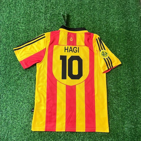 Galatasaray Gheorge Hagi Number #10 UEFA 2000 Retro Nostalji Formasi Football Home Trikot Jersey Maillot