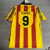 Mauro Icardi Number #9 Galatasaray UEFA 2000 Retro Nostalji Formasi Football Home Trikot Jersey Maillot Mauro Icardi Number #9 Galatasaray UEFA 2000 Retro Nostalji Formasi Football Home Trikot Jersey Maillot