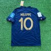 Kylian Mbappe Number #10 France 2022 World Cup Final Retro Jersey Maillot Trikot Soccer Shirt Kylian Mbappe Number #10 France 2022 World Cup Final Retro Jersey Maillot Trikot Soccer Shirt