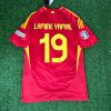 Lamine Yamal Number #19 Spain Jersey Trikot Soccer Shirt Lamine Yamal Number #19 Spain Jersey Trikot Soccer Shirt